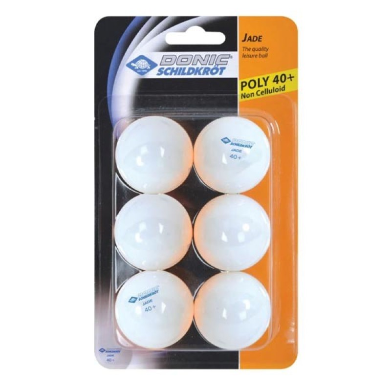 М'ячі Donic Jade ball 40+ 6 шт white
