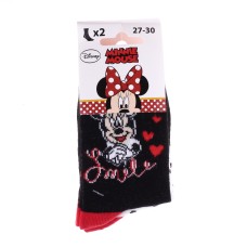 Шкарпетки MINNIE SOCKS 2P білий, чорний Діт 35-38, арт.83892347-4