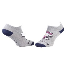Шкарпетки HELLO KITTY COURT сірий, синій Діт 35 - 41