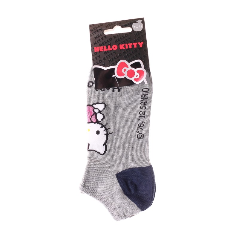 Шкарпетки HELLO KITTY COURT сірий, синій Діт 35 - 41