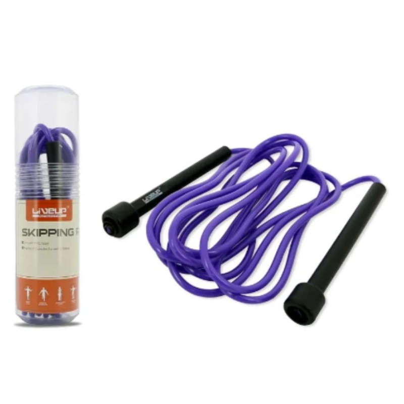 Скакалка в тубусе LiveUp PVC JUMP ROPE (LS3115-p)