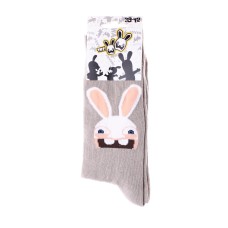 Шкарпетки LAPINS CRETINS TETE LAPIN бежевий Діт 39-42
