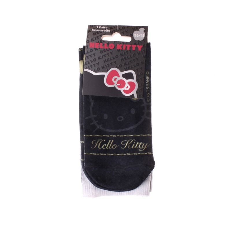 Шкарпетки HELLO KITTY + COLLIER чорний Діт 36-41