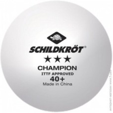 М'ячі Donic Champion 40+ 3* white поштучно