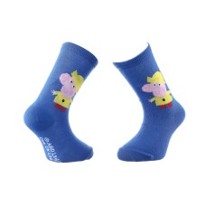 Шкарпетки PEPPA PIG GEORGE ET SON CIRE синій Діт 19-22 арт 43849551-8
