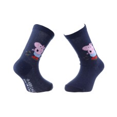 Шкарпетки PEPPA PIG GEORGE ET FLAQUE D'EAU синій Діт 19-22 арт 43849551-5
