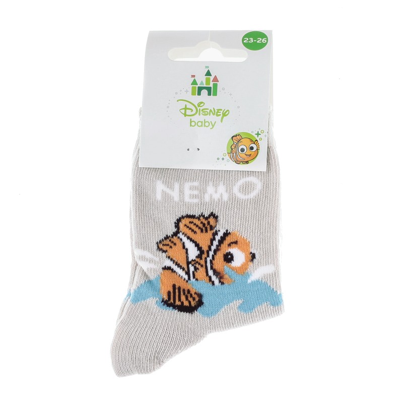 Шкарпетки NEMO-BEBE GARCON NEMO + ECRITURE бежевий Діт 23-26, арт.43847651-8