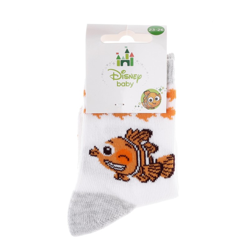 Шкарпетки NEMO-BEBE GARCON NEMO ET CLIN D'OEIL білий Діт 23-26, арт.43847651-2