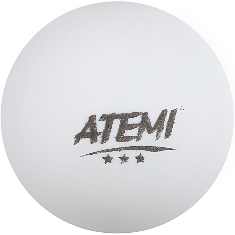 М'яч для настільного тенісу Atemi 3* (White)