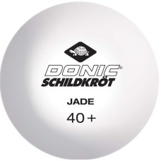 Мячі для настільного тенісу (1 шт) Donic Jade 40+, білий