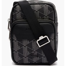 Сумка через плече Lacoste Monogram Grey (NH4409LX-H45)