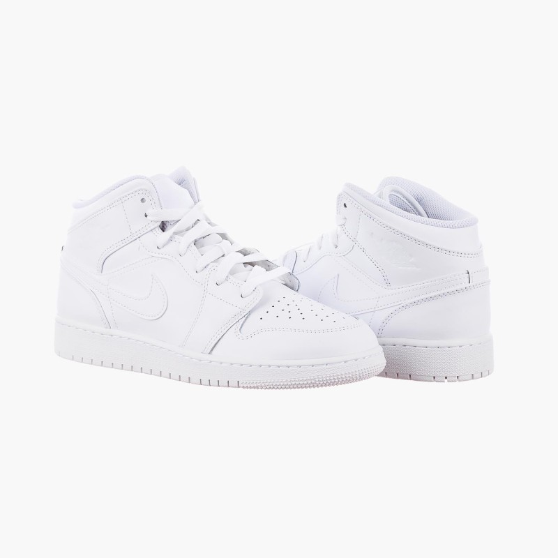 Кросівки жіночі Jordan 1 Mid (Gs) (554725-136)
