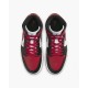 Кросівки жіночі Jordan 1 Mid Bred Toe (BQ6472-079)