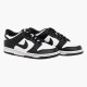 Кросівки жіночі Nike Dunk Low Retro White Black (Gs) (CW1590-100)