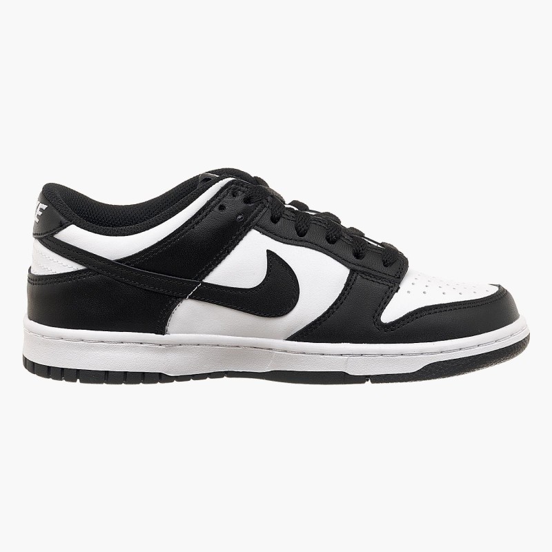Кросівки жіночі Nike Dunk Low Retro White Black (Gs)