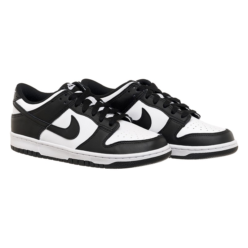 Кросівки жіночі Nike Dunk Low Retro White Black (Gs)