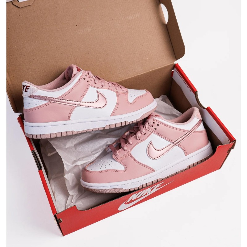 Кросівки жіночі Nike Dunk Low Pink Velvet (Gs) (DO6485-600)