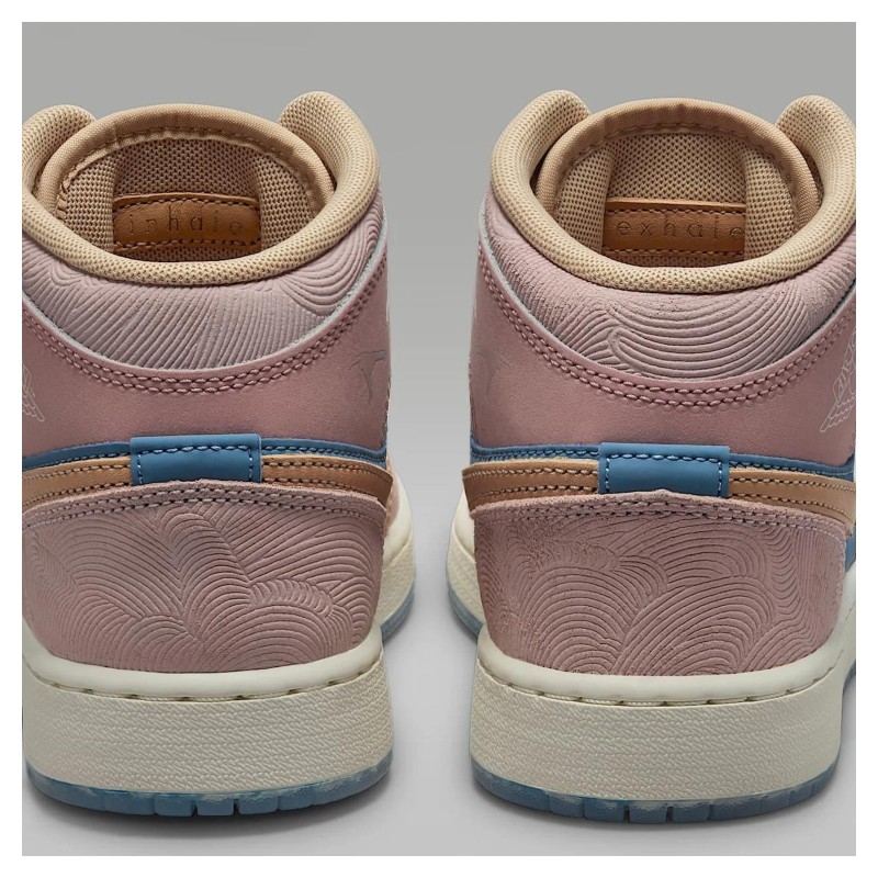 Кросівки жіночі Jordan 1 Mid Gs “Zen” (FN7452-400)