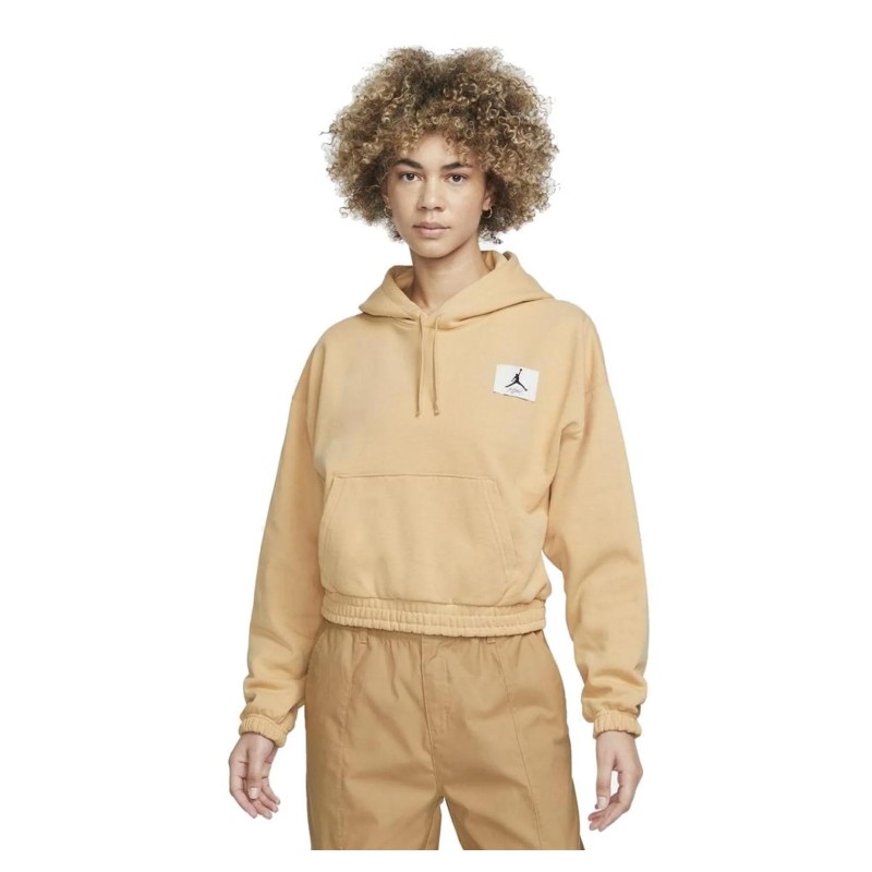 Кофта жіночі Jordan Air Essentials Fleece Hoodie Beige (DD6998-268)