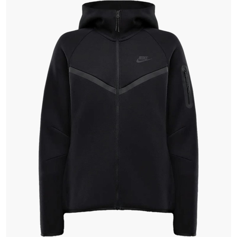 Кофта жіночі Nike W Nsw Tch Flc Wr Fz Hdy 2 (HV6747-010)