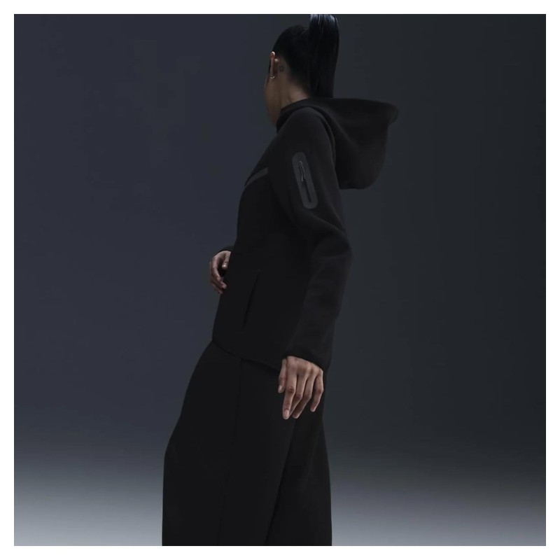 Кофта жіночі Nike W Nsw Tch Flc Wr Fz Hdy 2 (HV6747-010)