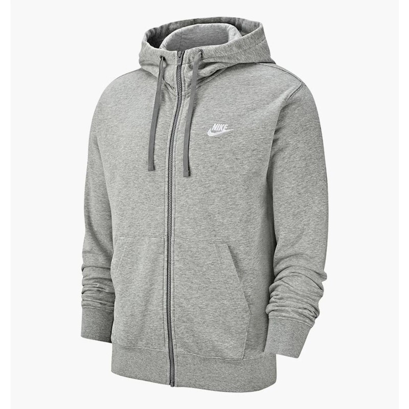Кофта чоловіча Nike M Nsw Club Hoodie Fz Ft (BV2648-063)