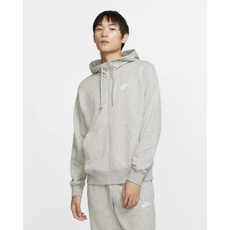 Кофта чоловіча Nike M Nsw Club Hoodie Fz Ft (BV2648-063)