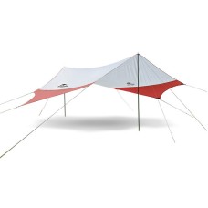 Тент кемпінговий Naturehike NH16T012-S 210T polyester 4.0х3.5 м 1.7кг Orange