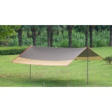 Тент кемпінговий 3F UL GEAR Indian tarp Square 210T polyester 5х4.5 м Indian