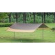 Тент кемпінговий 3F UL GEAR Indian tarp Square 210T polyester 5х4.5 м Indian