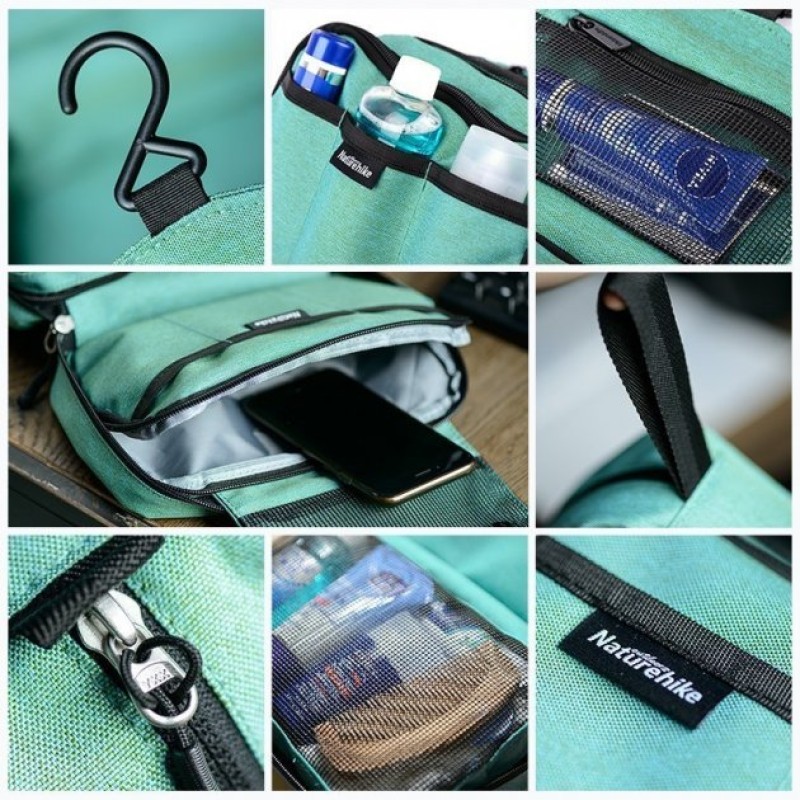 Несесер Naturehike Toiletry bag NH15X001-S Green