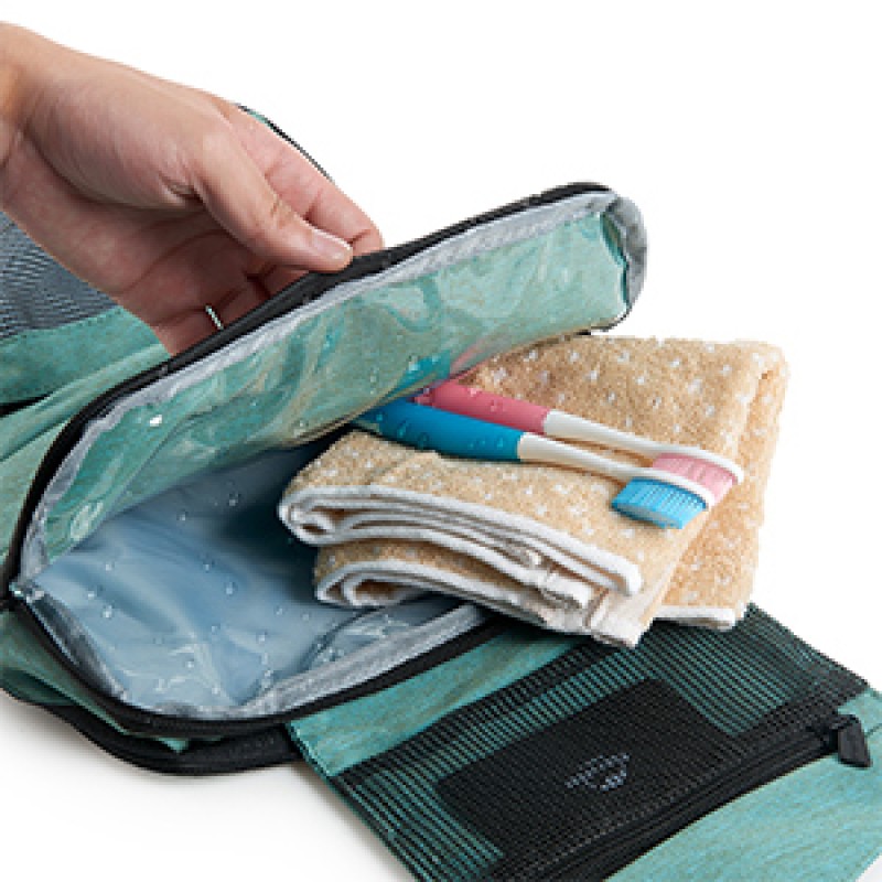 Несесер Naturehike Toiletry bag dry and wet separation 22х14х8 NH18X030-B Jeans Blue