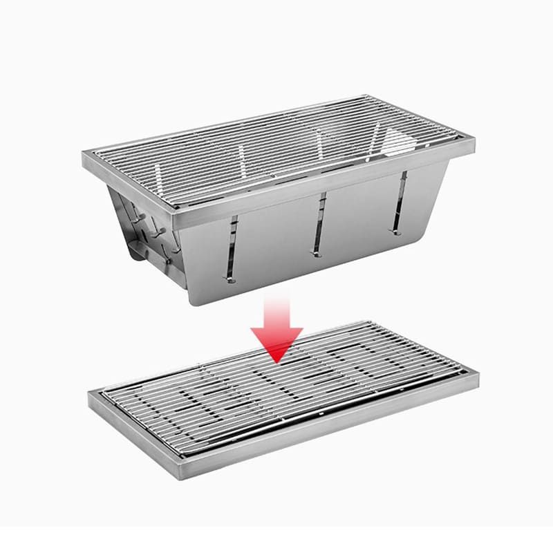 Складний гриль-барбекю Naturehike Wild valley Glamping* NH20CJ006 steel