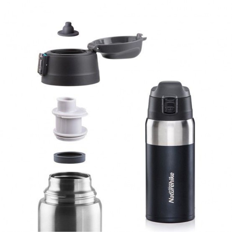Термокружка Naturehike TT01 Vacuum Cup 0.6 L NH18T001-T Dark Blue