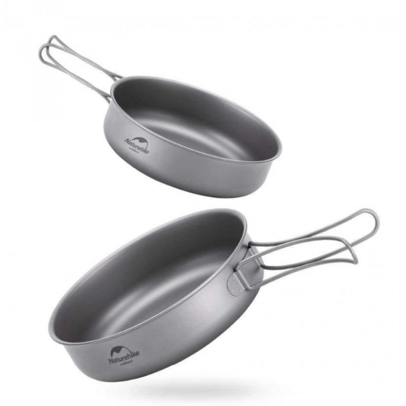 Титанова пательня Naturehike 170 мм NH18T010-A Grey