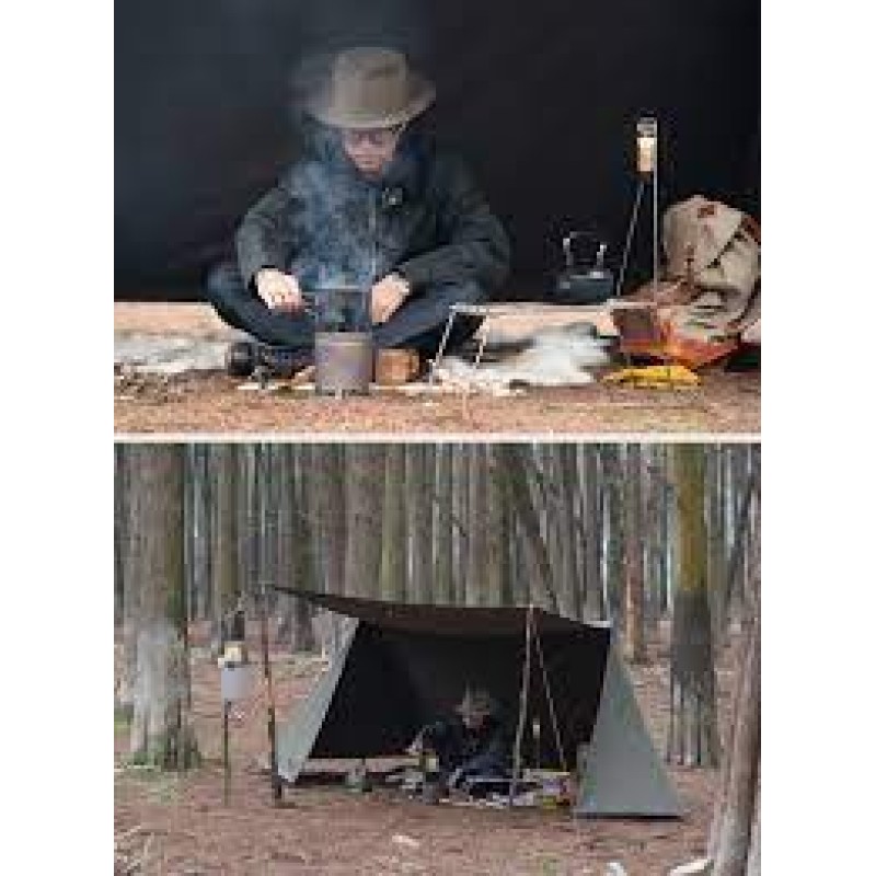 Піч-щепочниця Naturehike Wood stove titanium NH20RJ005