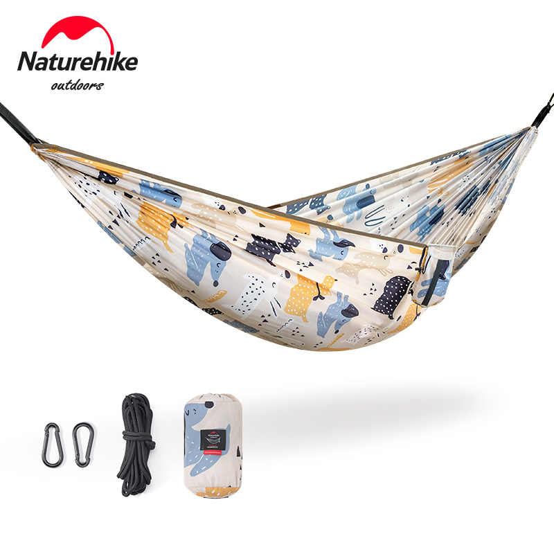 Гамак одномісний Naturehike DC-C03 240T polyester NH21DC004 Happy Cute Pet