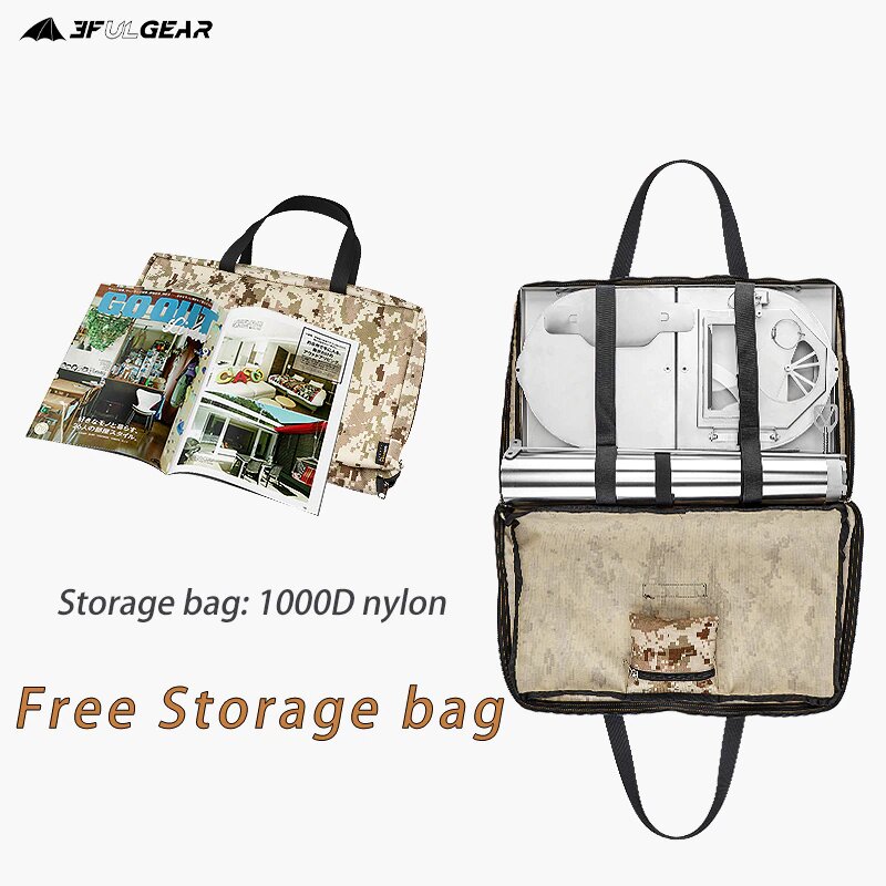 Піч дров'яна 3F Ul Gear Wood stove steel