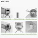 Піч дров'яна 3F Ul Gear Wood stove steel