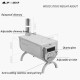 Піч дров'яна 3F Ul Gear Wood stove steel