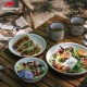 Чашка похідна Naturehike NH20SJ030 Mountains fun 0,4 л khaki
