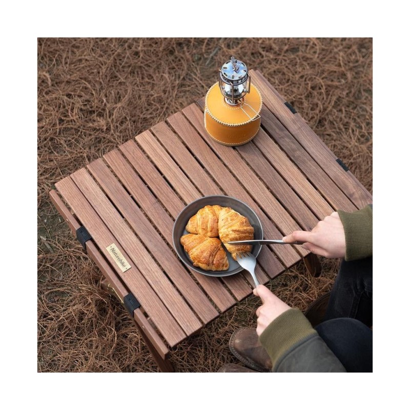 Стіл складний Naturehike HTM Roll Table wood M NH21JJ001 Black