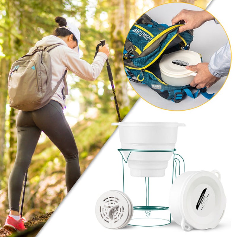 Фільтр для води портативний туристичний Miniwell L901-01 1000L white