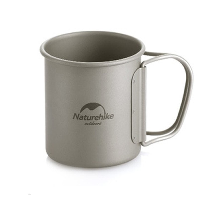 Титанова кружка Naturehike 450 мл NH20CJ005 0.45 мл