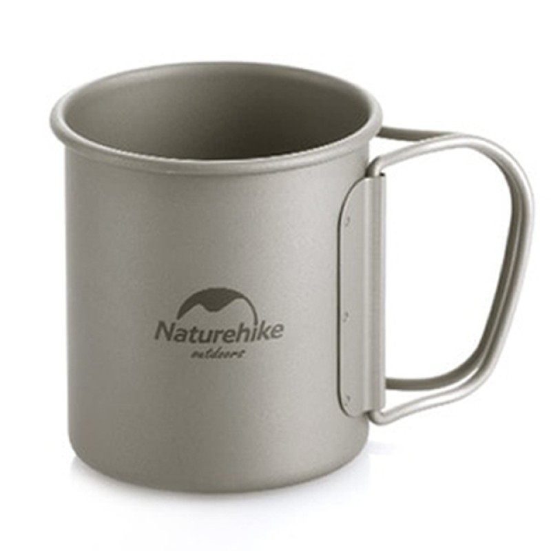 Титанова кружка Naturehike 600 мл NH20CJ005 0.6 мл