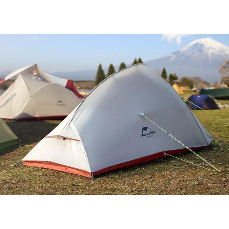 Намет Naturehike Cloud UP I (1-місний) 20D silicone + footprint NH15T001-T Green