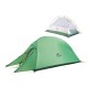 Намет Naturehike Cloud UP I (1-місний) 210T polyester + footprint NH15T001-T Green