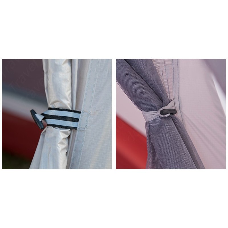 Намет Naturehike Cloud UP III with skirt (3-х місний) 20D silicone New version + footprint NH18T030-T Grey