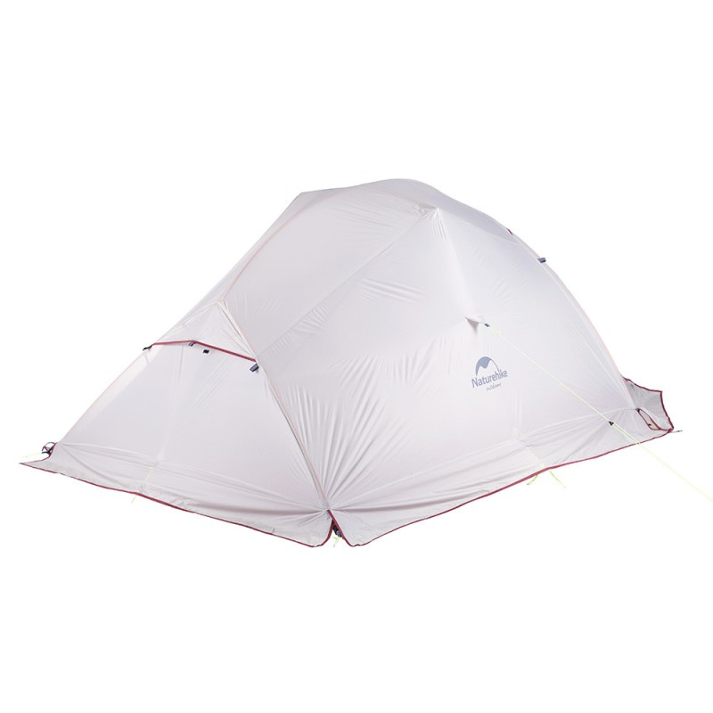 Намет Naturehike Cloud UP II with skirt (2-х місний) 20D silicone New version + footprint NH17T001-T Grey