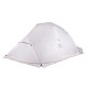 Намет Naturehike Cloud UP II with skirt (2-х місний) 20D silicone New version + footprint NH17T001-T Grey